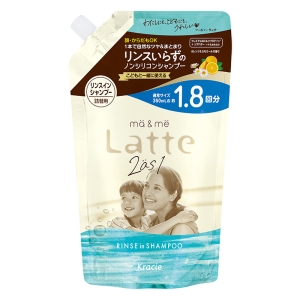 マー＆ミー Latte(ラッテ) リンスインシャンプー 詰替用 1.8回分 660ml オレンジ＆カモミールの香り