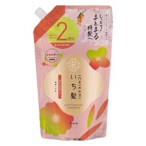 いち髪 濃密Ｗ保湿ケア シャンプー 詰替用2回分 640ml