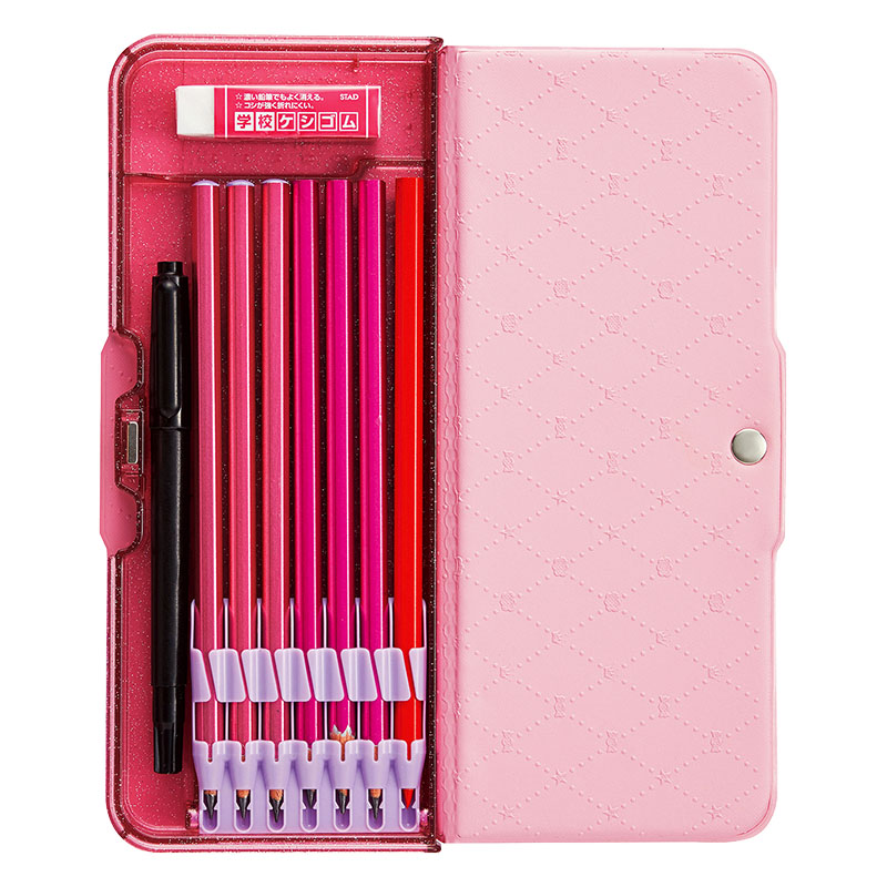 ロイヤルプリティー マグネット筆入れ ユニコーンパープル