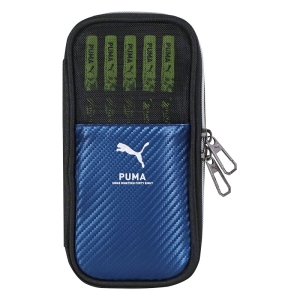 ペンシルチェックペンケース ネイビー