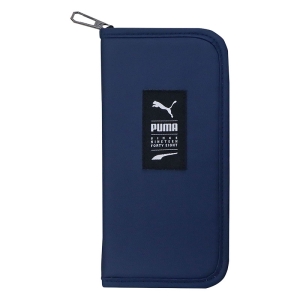 ブックタイプ ペンケース ネイビー