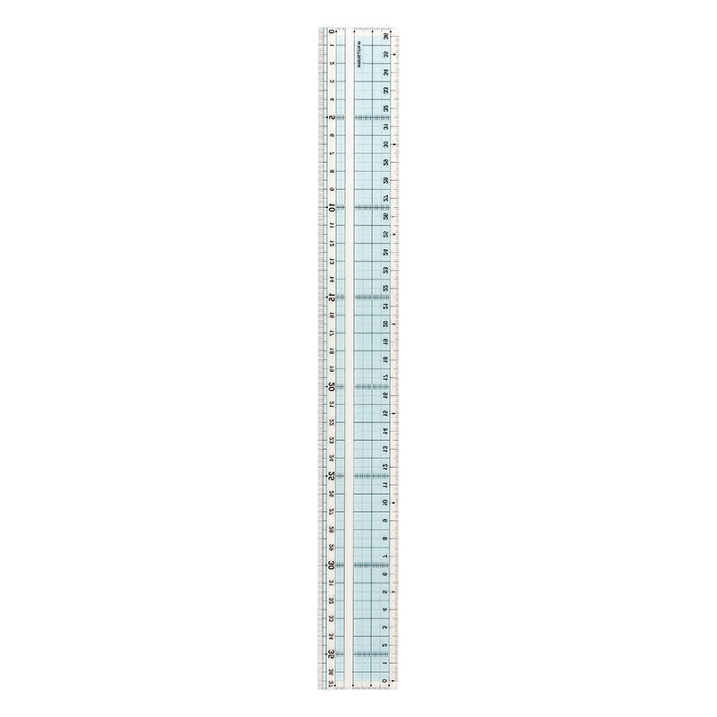 つや消しで見やすい 直線定規 37cm