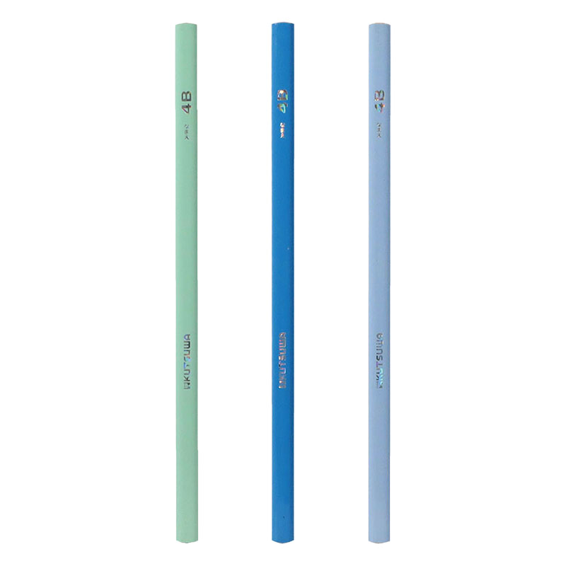 正しい持ち方えんぴつ 4B 三角 6本入