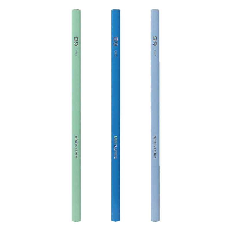 正しい持ち方えんぴつ 6B 三角 6本入