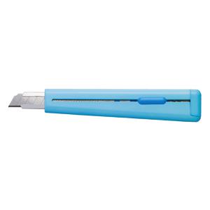 カッターナイフ 標準型 フッ素加工刃 青