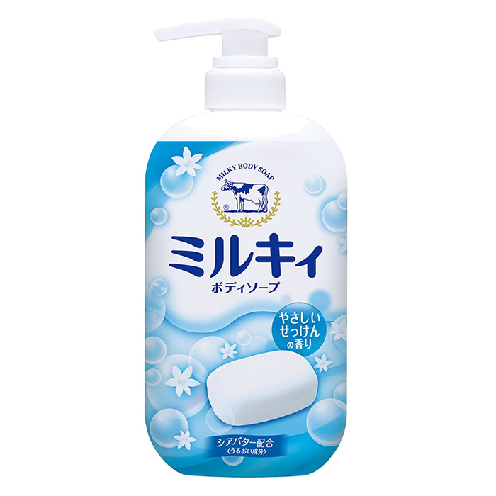 ミルキィボディソープ やさしいせっけんの香り ポンプ 550ml