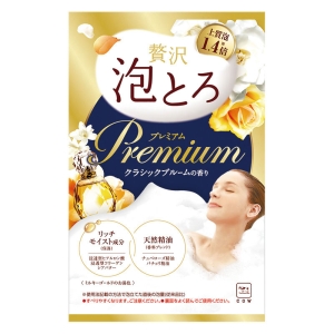 お湯物語 贅沢泡とろ プレミアム 入浴料 クラシックブルームの香り 40g