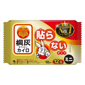 桐灰カイロ 貼らない ミニ 10個入