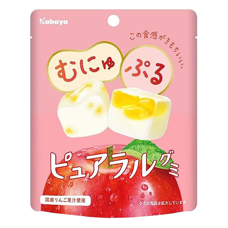 ピュアラルグミ りんご 58g
