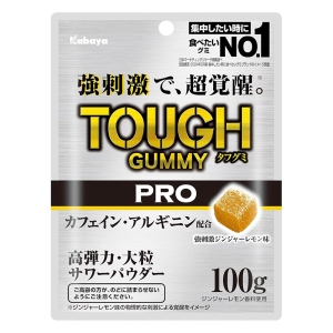 タフグミPRO カフェインジンジャーレモン 100g