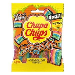 ▼チュッパチャプス サワーバイトグミ 55g