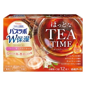 バスラボW保湿 ホットなTEATIME 12錠【医薬部外品】