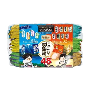 いい湯旅立ち にごり炭酸湯 さわやか日和 48錠入