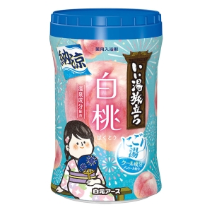 いい湯旅立ちボトル納涼にごり湯 500g 白桃【医薬部外品】