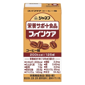 ジャネフ 栄養サポート食品 ファインケア コーヒー味 125ml
