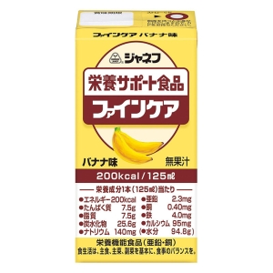 ジャネフ 栄養サポート食品 ファインケア バナナ味 125ml