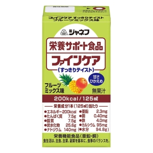 ジャネフ 栄養サポート食品 ファインケア すっきりテイスト フルーツミックス味 125ml
