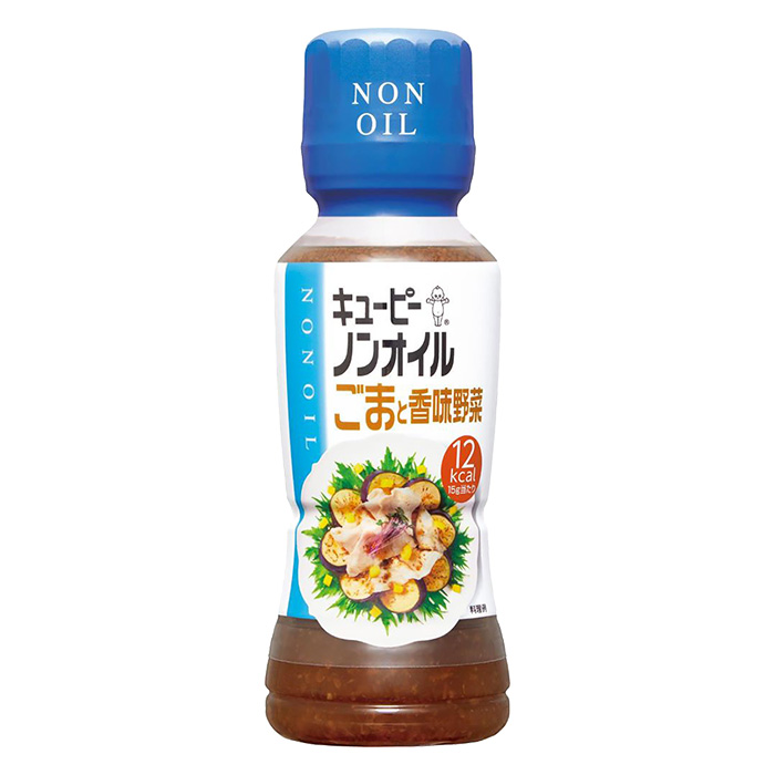 キユーピー ノンオイルごまと香味野菜 180ml