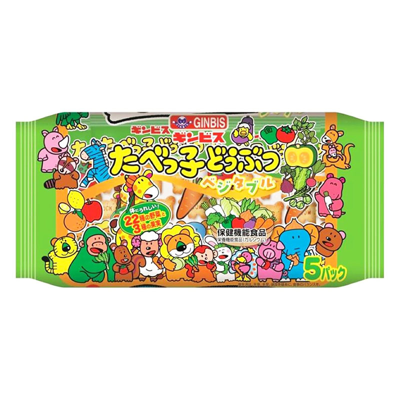 たべっ子どうぶつ ベジタブル 20g×5パック入