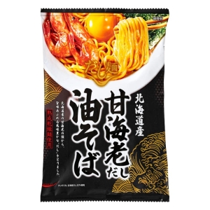 だし麺 北海道産甘海老だし 油そば 100g