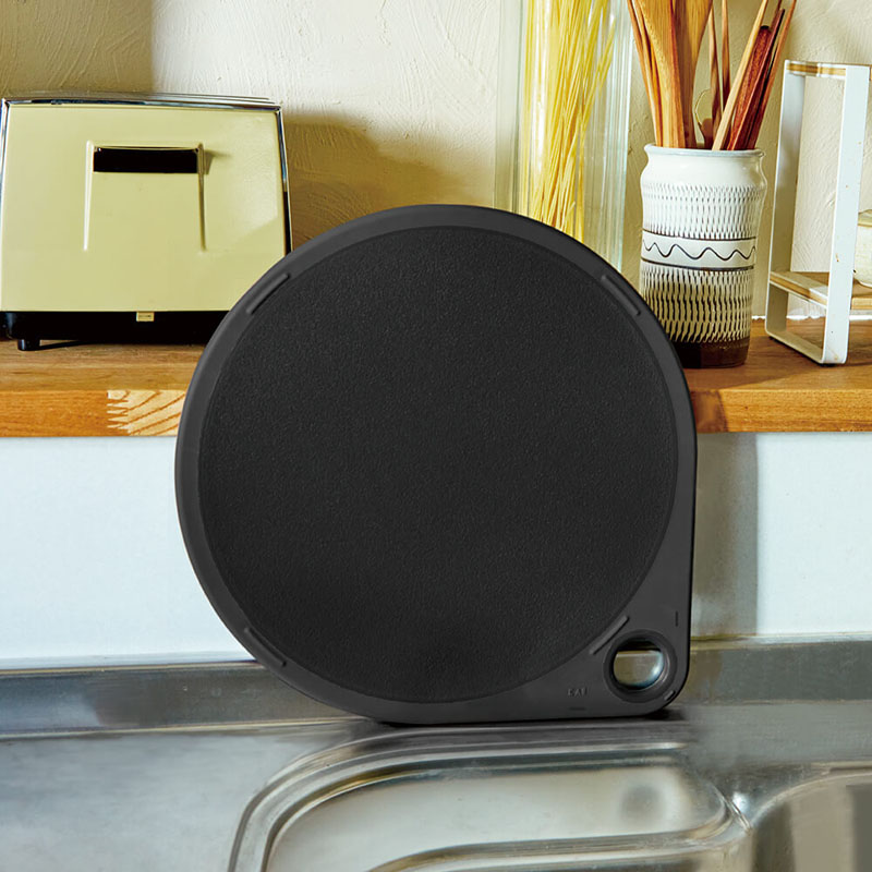 まるいまな板 M(30cm)ブラック