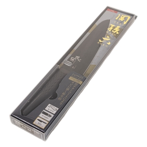 関孫六 匠創・漆黒 シェフナイフ 180mm