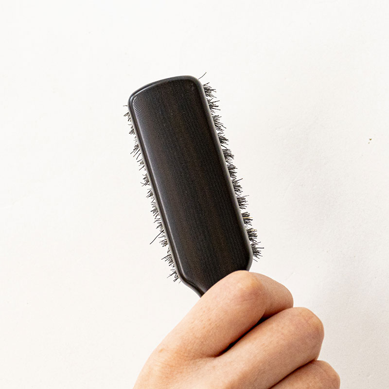 天然毛ブラッシングブラシ 潤髪S