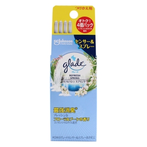 グレード 消臭センサー＆スプレー 付替用 リフレッシュスプリング 18ml×4個