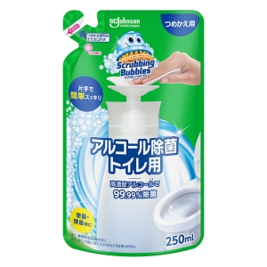 スクラビングバブル アルコール除菌 トイレ用 つめかえ用 250ml