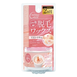 テンスターセシル 脱毛用ホットブライズワックス 40g×2