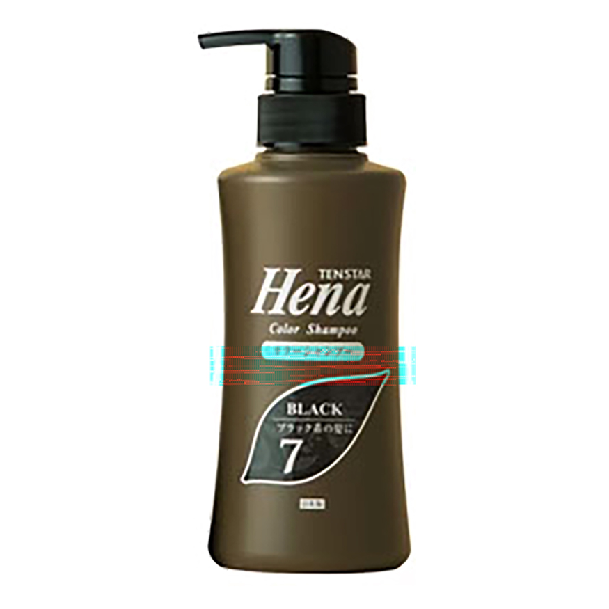 テンスター Hena カラーシャンプー 7 ブラック系 300ml
