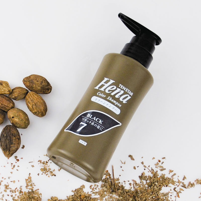 テンスター Hena カラーシャンプー 7 ブラック系 300ml