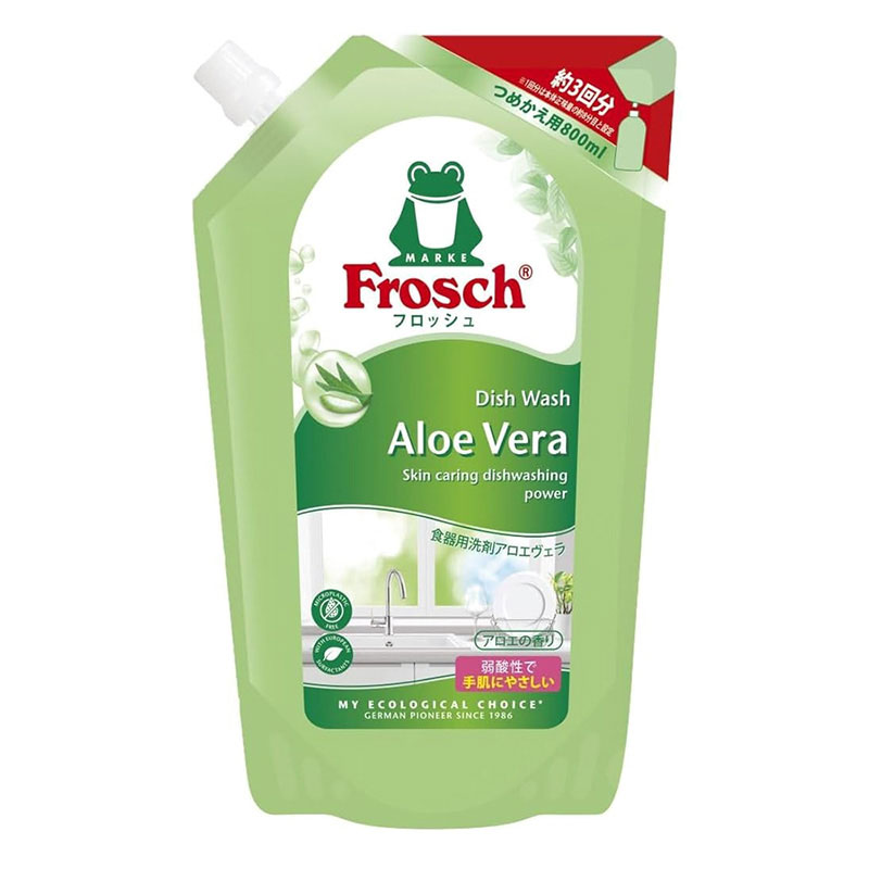 フロッシュ食器用洗剤 アロエヴェラ 詰替用 800ml