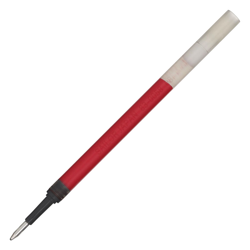 ケセラ はがして消す ボールペン替芯 0.8mm 水性 レッド