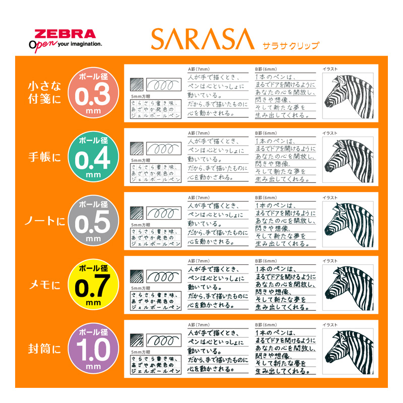 サラサクリップ0.4 ミドリ