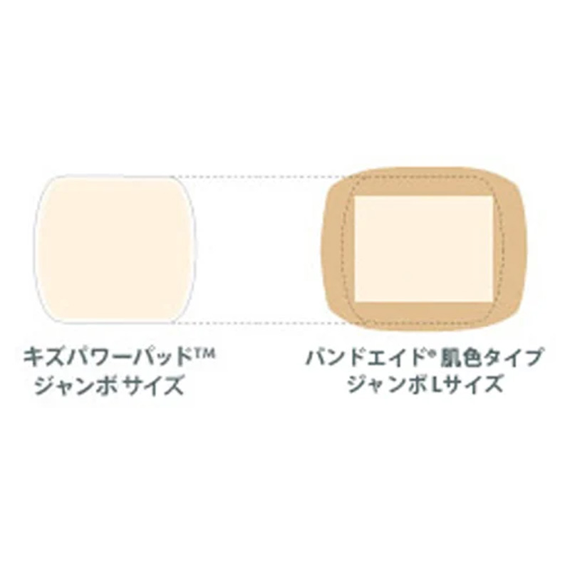バンドエイド キズパワーパッド ジャンボ保護用 3枚