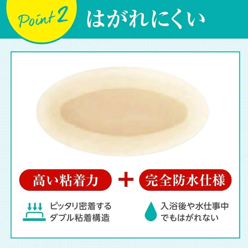 バンドエイド キズパワーパッド 靴ずれ用 6枚