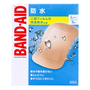 バンドエイド 防水 Lサイズ 7枚入