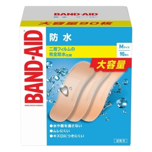バンドエイド 防水 Mサイズ 90枚入