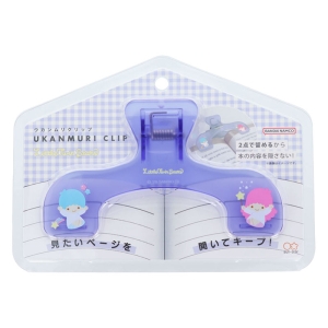 ウカンムリクリップ リトルツインスターズ柄