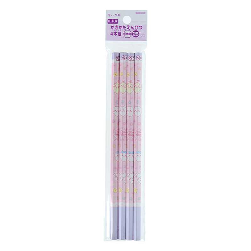 鉛筆2B 4本組 ちいかわ