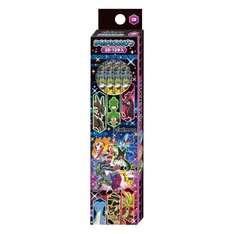 かきかたえんぴつ 2B ポケットモンスター 12本入