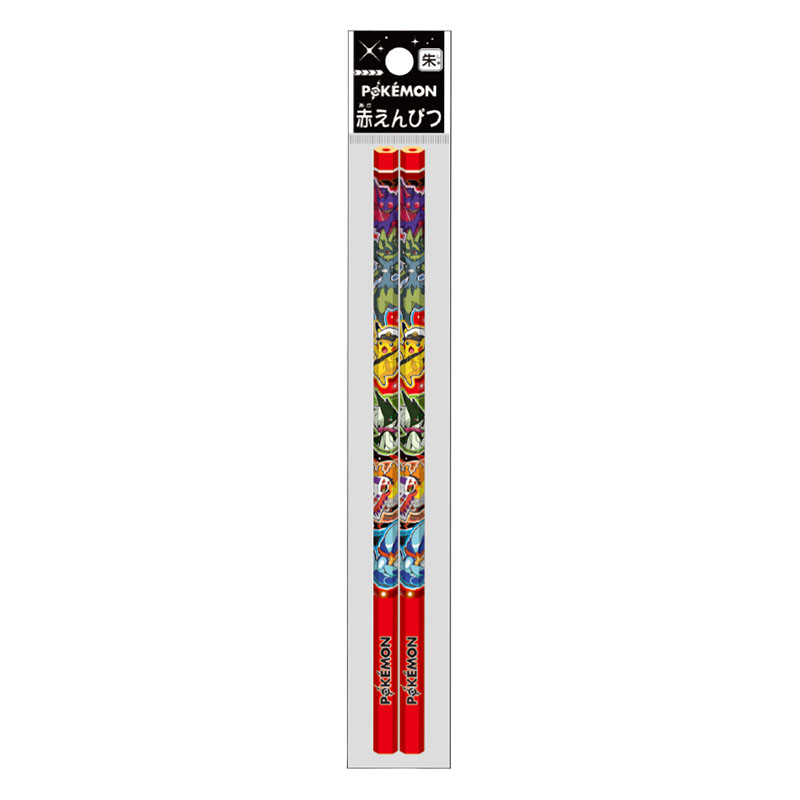 赤えんぴつ ポケットモンスター 2本入