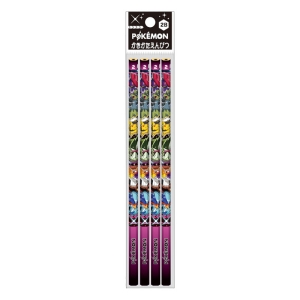 かきかたえんぴつ 2B 4本パック ポケットモンスター