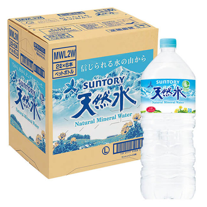 若者の大愛商品 サントリー SUNTORY 阿蘇の天然水ペットボトル ２LX６本入