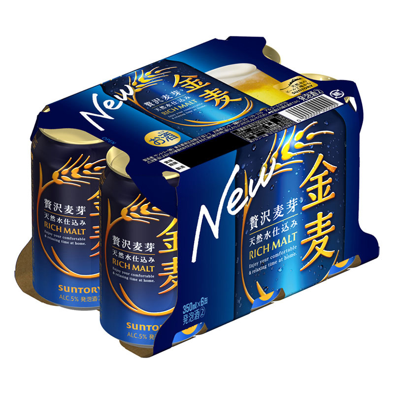 金麦 5% 350ml×6缶
