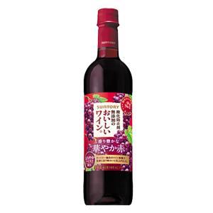 酸化防止剤無添加のおいしいワイン。 赤 720ml