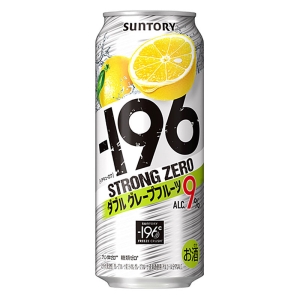 -196℃ストロングゼロ ダブルグレープフルーツ 500ml