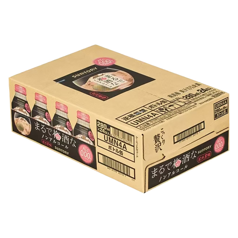 【ノンアルコール】まるで梅酒なノンアルコール 1箱(280ml×24缶)