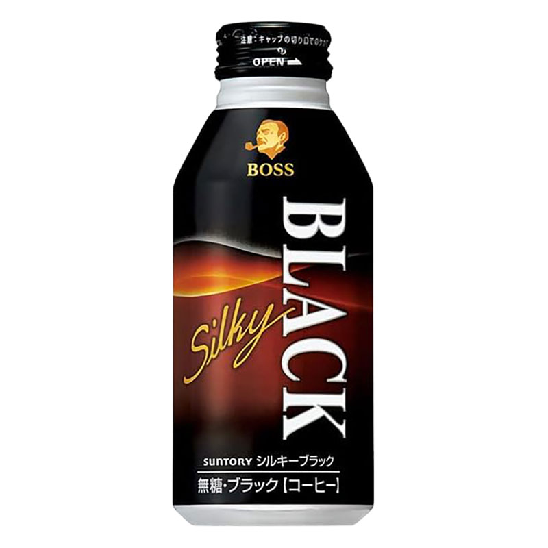 ボス シルキーブラック 400gボトル缶